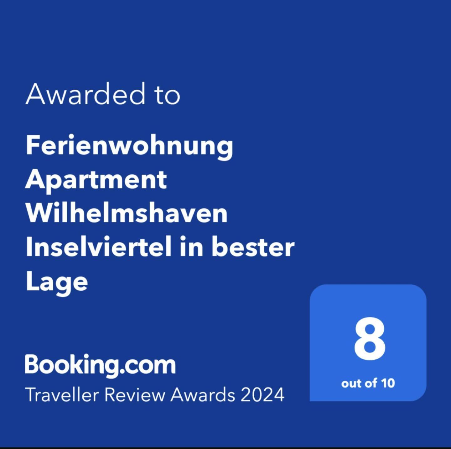 Ferienwohnung Apartment Wilhelmshaven Inselviertel In Bester Lage - Selbstaendiger Check In Moeglich מראה חיצוני תמונה